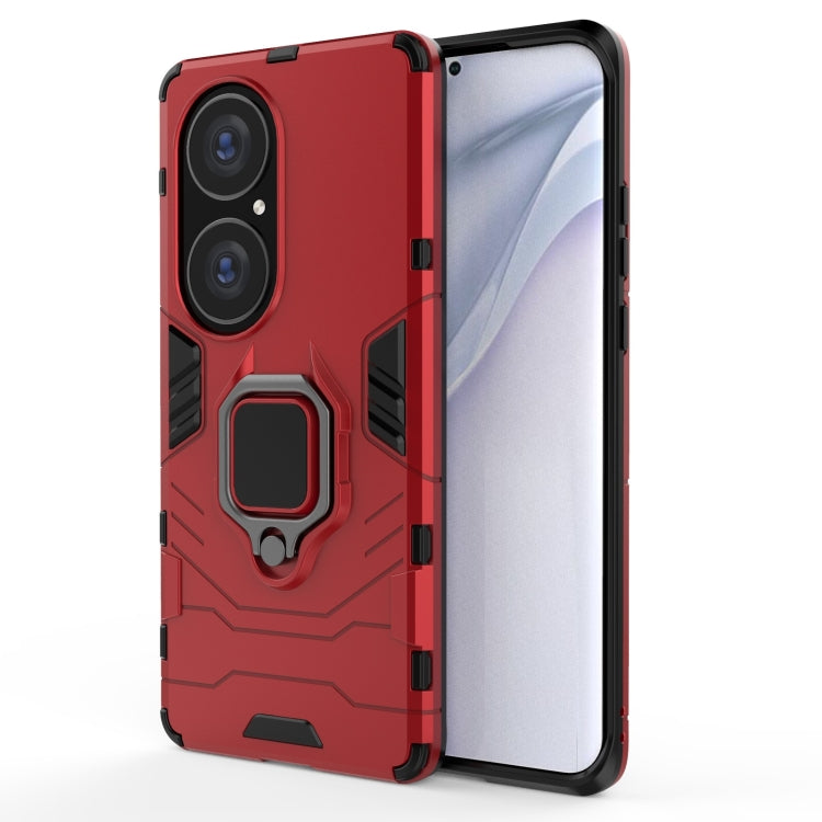 Custodia protettiva antiurto per PC + TPU con supporto per anello magnetico, For Huawei P50 Pro
