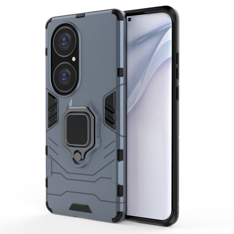 Custodia protettiva antiurto per PC + TPU con supporto per anello magnetico, For Huawei P50 Pro