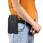 Marsupio in pelle per smartphone 5,5-6,5 pollici