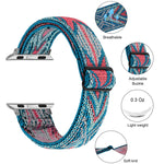 Cinturino elastico per orologio, For Apple Watch Series 7 45mm / 6 & SE & 5 & 4 44mm / 3 & 2 & 1 42mm, For Apple Watch Series 7 41mm / 6 & SE & 5 & 4 40mm / 3 & 2 & 1 38mm