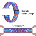 Cinturino elastico per orologio, For Apple Watch Apple Watch Series 7 45mm / 6 & SE & 5 & 4 44mm / 3 & 2 & 1 42mm, For Apple Watch Ultra 49mm / Series 8&7 45mm / SE 2&6&SE&5&4 44mm / 3&2&1 42mm