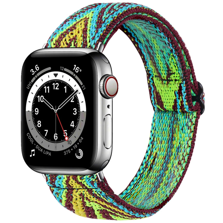 Cinturino elastico per orologio, For Apple Watch Series 7 45mm / 6 & SE & 5 & 4 44mm / 3 & 2 & 1 42mm, For Apple Watch Series 7 41mm / 6 & SE & 5 & 4 40mm / 3 & 2 & 1 38mm