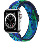 Cinturino elastico per orologio, For Apple Watch Series 7 45mm / 6 & SE & 5 & 4 44mm / 3 & 2 & 1 42mm, For Apple Watch Series 7 41mm / 6 & SE & 5 & 4 40mm / 3 & 2 & 1 38mm