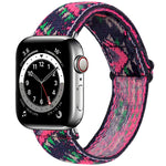 Cinturino elastico per orologio, For Apple Watch Series 7 45mm / 6 & SE & 5 & 4 44mm / 3 & 2 & 1 42mm, For Apple Watch Series 7 41mm / 6 & SE & 5 & 4 40mm / 3 & 2 & 1 38mm