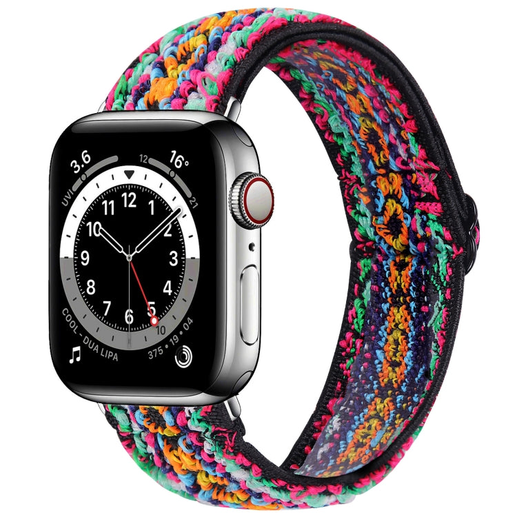 Cinturino elastico per orologio, For Apple Watch Series 7 45mm / 6 & SE & 5 & 4 44mm / 3 & 2 & 1 42mm, For Apple Watch Series 7 41mm / 6 & SE & 5 & 4 40mm / 3 & 2 & 1 38mm