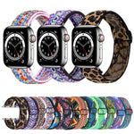 Cinturino elastico per orologio, For Apple Watch Series 7 45mm / 6 & SE & 5 & 4 44mm / 3 & 2 & 1 42mm, For Apple Watch Series 7 41mm / 6 & SE & 5 & 4 40mm / 3 & 2 & 1 38mm