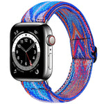 Cinturino elastico per orologio, For Apple Watch Series 7 45mm / 6 & SE & 5 & 4 44mm / 3 & 2 & 1 42mm, For Apple Watch Series 7 41mm / 6 & SE & 5 & 4 40mm / 3 & 2 & 1 38mm