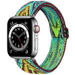 Cinturino elastico per orologio, For Apple Watch Series 7 45mm / 6 & SE & 5 & 4 44mm / 3 & 2 & 1 42mm, For Apple Watch Series 7 41mm / 6 & SE & 5 & 4 40mm / 3 & 2 & 1 38mm