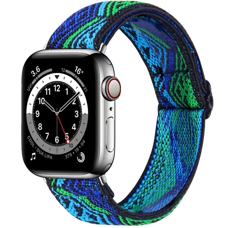 Cinturino elastico per orologio, For Apple Watch Series 7 45mm / 6 & SE & 5 & 4 44mm / 3 & 2 & 1 42mm, For Apple Watch Series 7 41mm / 6 & SE & 5 & 4 40mm / 3 & 2 & 1 38mm
