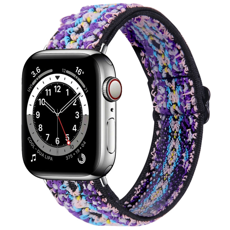 Cinturino elastico per orologio, For Apple Watch Series 7 45mm / 6 & SE & 5 & 4 44mm / 3 & 2 & 1 42mm, For Apple Watch Series 7 41mm / 6 & SE & 5 & 4 40mm / 3 & 2 & 1 38mm
