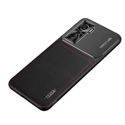Custodia protettiva in metallo satinato + pelle, For OPPO Reno4 Pro, For vivo X50, For vivo S7, For vivo iQOO 5 5G, For iPhone 11