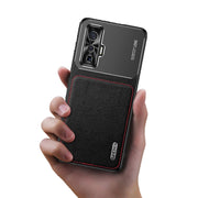 Custodia protettiva in metallo satinato + pelle, For OPPO Reno4 Pro, For vivo X50, For vivo S7, For vivo iQOO 5 5G, For iPhone 11