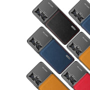 Custodia protettiva in metallo satinato + pelle, For OPPO Reno4 Pro, For vivo X50, For vivo S7, For vivo iQOO 5 5G, For iPhone 11