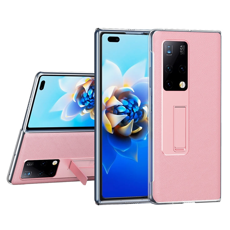 Custodia protettiva trasparente con supporto invisibile, For Huawei Mate X2