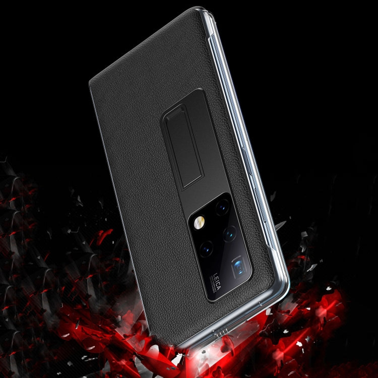 Custodia protettiva trasparente con supporto invisibile, For Huawei Mate X2