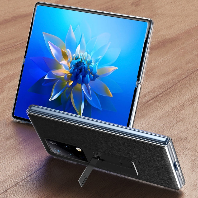 Custodia protettiva trasparente con supporto invisibile, For Huawei Mate X2