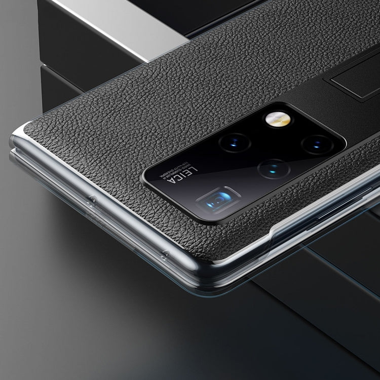 Custodia protettiva trasparente con supporto invisibile, For Huawei Mate X2