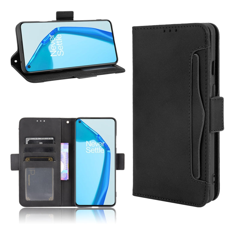 Custodia in pelle a vibrazione orizzontale con motivo a pelle di vitello con supporto, slot per schede e cornice per foto, For Oneplus 9R, For Nokia G10 / G20 / 6.3