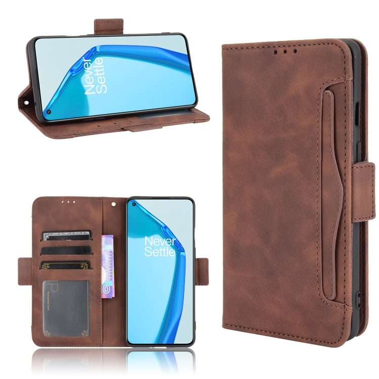 Custodia in pelle a vibrazione orizzontale con motivo a pelle di vitello con supporto, slot per schede e cornice per foto, For Oneplus 9R, For Nokia G10 / G20 / 6.3