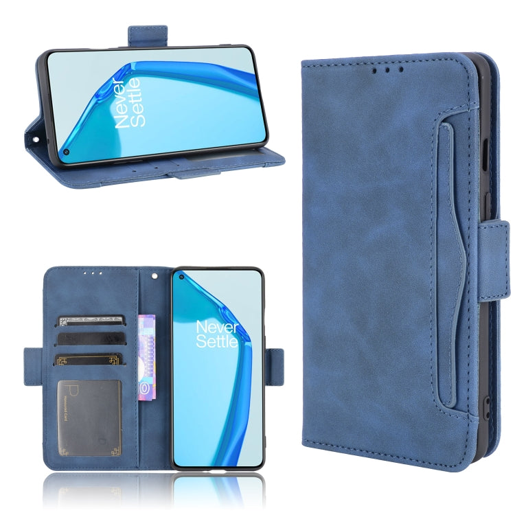 Custodia in pelle a vibrazione orizzontale con motivo a pelle di vitello con supporto, slot per schede e cornice per foto, For Oneplus 9R, For Nokia G10 / G20 / 6.3