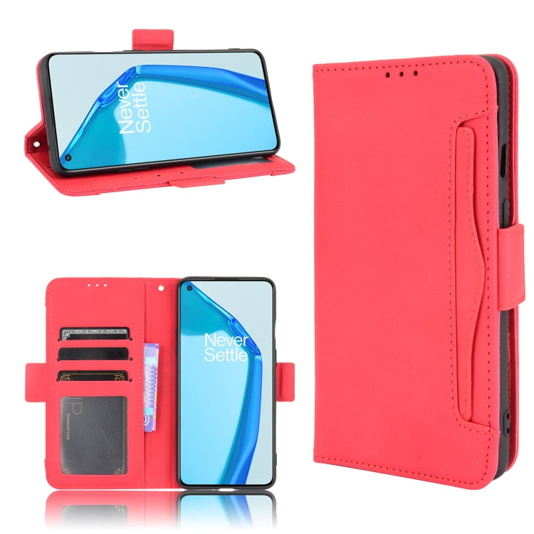 Custodia in pelle a vibrazione orizzontale con motivo a pelle di vitello con supporto, slot per schede e cornice per foto, For Oneplus 9R, For Nokia G10 / G20 / 6.3