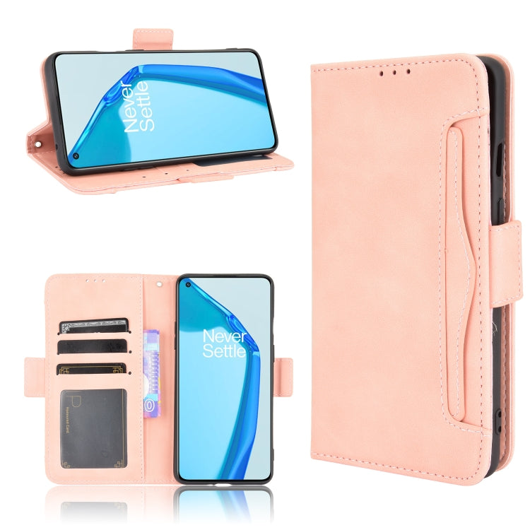 Custodia in pelle a vibrazione orizzontale con motivo a pelle di vitello con supporto, slot per schede e cornice per foto, For Oneplus 9R, For Nokia G10 / G20 / 6.3