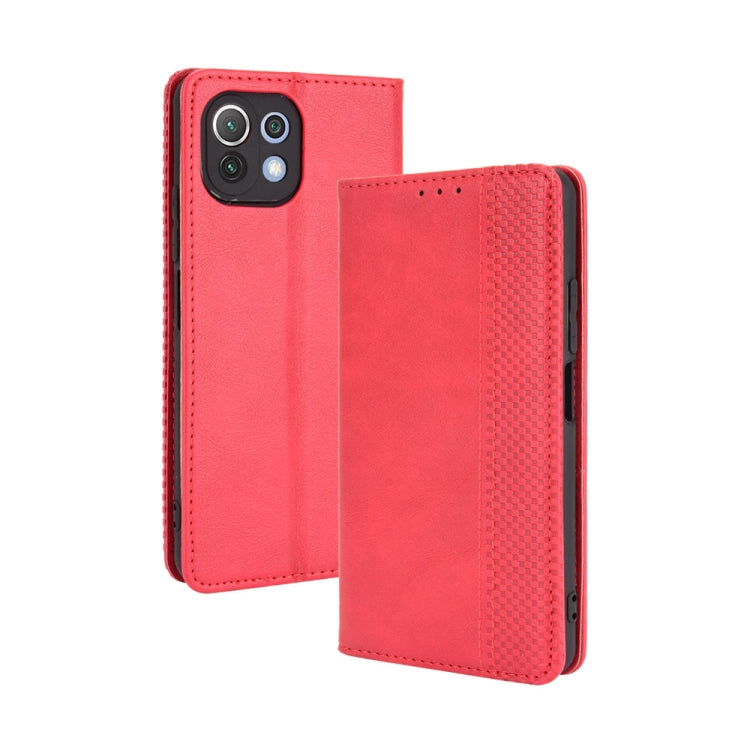 Custodia portafoglio in pelle PU con fibbia magnetica per Xiaomi