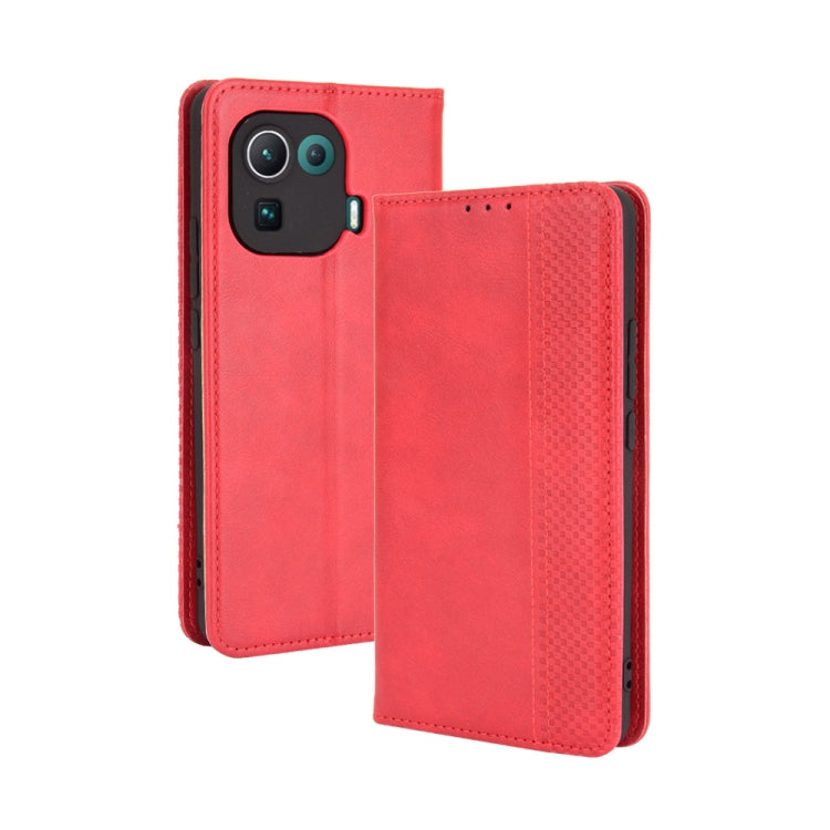 Custodia portafoglio in pelle PU con fibbia magnetica per Xiaomi