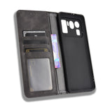 Custodia portafoglio in pelle con fibbia magnetica per Galaxy Xco