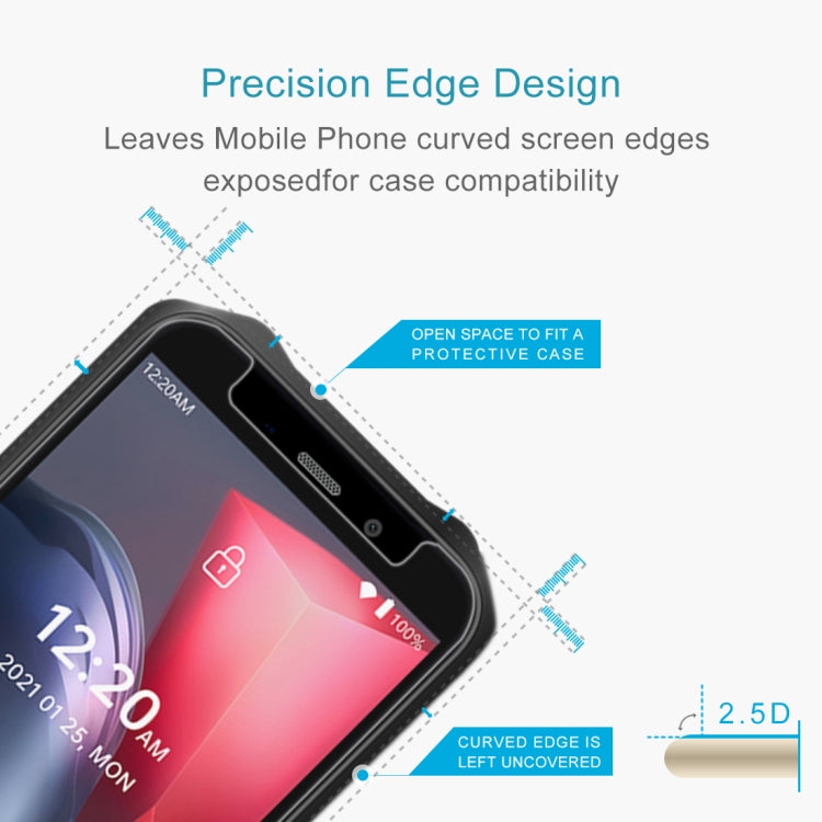 20 pellicole in vetro temperato da 0,26 mm 9H 2,5D, For Ulefone Armor 11 5G (20 PCS), For Oukitel WP12 (20 PCS)