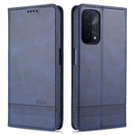 Custodia portafoglio in pelle con slot carte per OPPO A74 5G