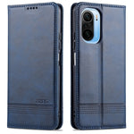 Custodia portafoglio in pelle con slot carte per OPPO A74 5G