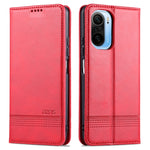 Custodia portafoglio in pelle con slot carte per OPPO A74 5G