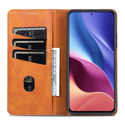 Custodia portafoglio in pelle con slot carte per Galaxy A32
