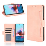 Custodia portafoglio in pelle per Xiaomi Redmi Note 10 Pro