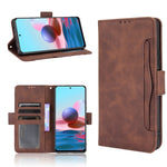 Custodia portafoglio in pelle per Xiaomi Redmi Note 10 Pro