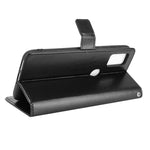 Custodia in pelle a conchiglia orizzontale con struttura retrò Crazy Horse con supporto, slot per schede e cornice per foto, For Ulefone Note 11P