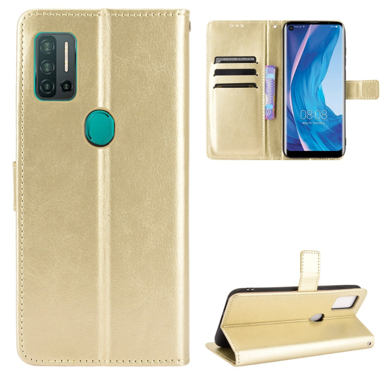 Custodia in pelle a conchiglia orizzontale con struttura retrò Crazy Horse con supporto, slot per schede e cornice per foto, For Ulefone Note 11P
