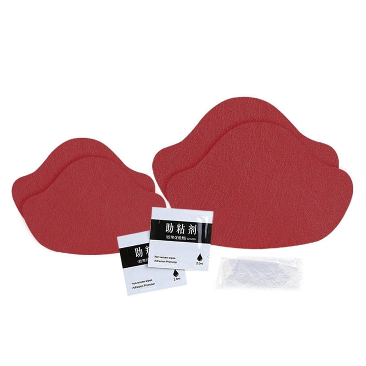 5 paia 064 scarpe da ginnastica autoadesive anti-abrasione adesivo protettivo per tallone antiscivolo adesivo per scarpe da riparazione, 064(White), 064(Black), 064(Red), 064(Yellow), 064(Grey)