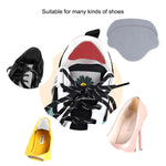 5 paia 064 scarpe da ginnastica autoadesive anti-abrasione adesivo protettivo per tallone antiscivolo adesivo per scarpe da riparazione, 064(White), 064(Black), 064(Red), 064(Yellow), 064(Grey)
