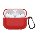 Custodia in silicone per AirPods 3 con gancio