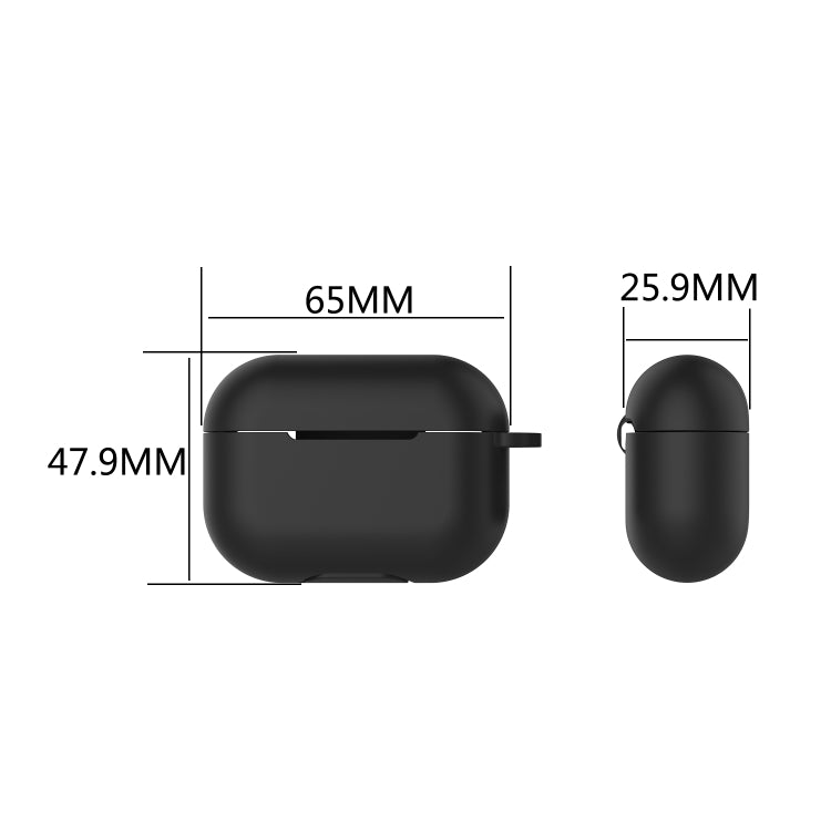Custodia in silicone per AirPods 3 con gancio