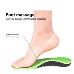 1 paio 068 Sport Corretto Antiurto Massaggio Arco del piede Piatto plantare Sottopiede per scarpe, 068 S (Green Orange Mesh Cloth), 068 XS(Green Orange Mesh Cloth), 068 M (Green Orange Mesh Cloth), 068 L (Green Orange Mesh Cloth)                       ...