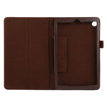 Custodia in pelle flip orizzontale tinta unita con texture Litchi con supporto e slot per penna, For Lenovo Tab M7, For Lenovo Tab M8