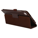Custodia in pelle flip orizzontale tinta unita con texture Litchi con supporto e slot per penna, For Lenovo Tab M7, For Lenovo Tab M8