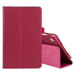 Custodia in pelle flip orizzontale tinta unita con texture Litchi con supporto e slot per penna, For Lenovo Tab M7, For Lenovo Tab M8