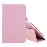 Custodia in pelle flip orizzontale tinta unita con texture Litchi con supporto e slot per penna, For Lenovo Tab M7, For Lenovo Tab M8
