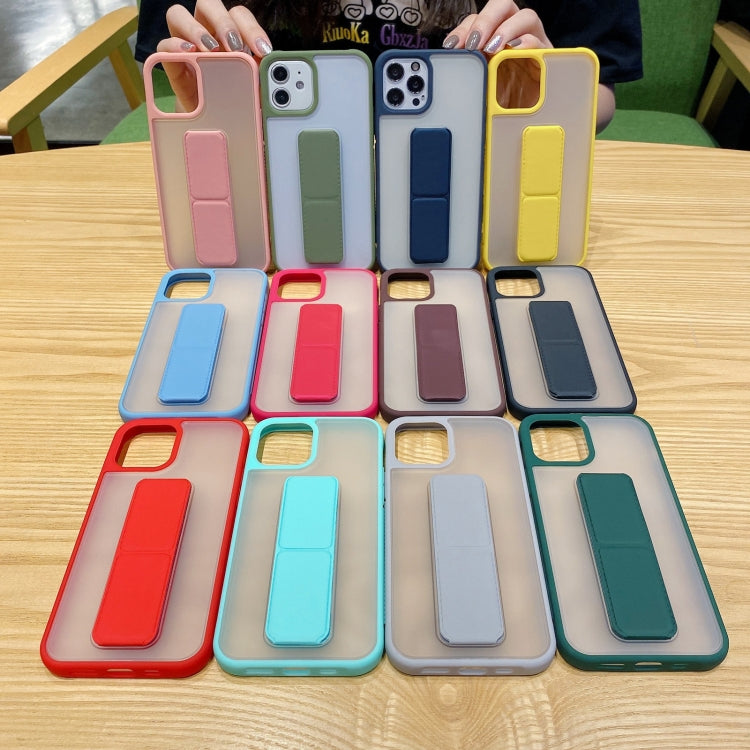 Custodia TPU antiurto con supporto per iPhone 12 e 12 Pro
