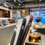 Custodia TPU antiurto con supporto per iPhone 12 e 12 Pro