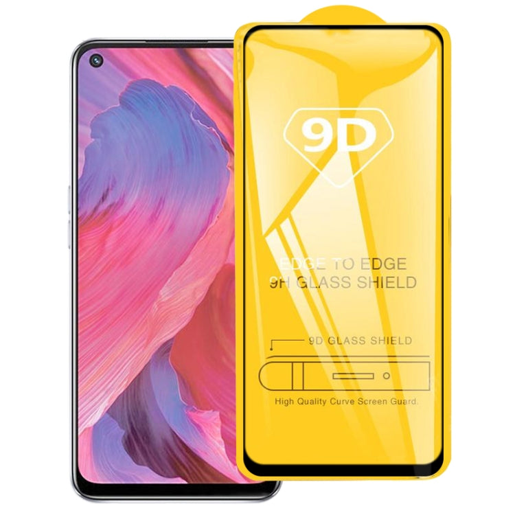 Pellicola in vetro temperato a schermo intero con colla intera 9D, For OPPO Reno5 Z (1 PC), For OPPO A74 5G (1 PC), For OPPO F19 (1 PC), For OPPO A54 (1 PC), For OPPO Find X3 Lite (1 PC), For OPPO F19 Pro / F19 Pro+ (1 PC), For OPPO Reno5 Lite (1 PC)  ...
